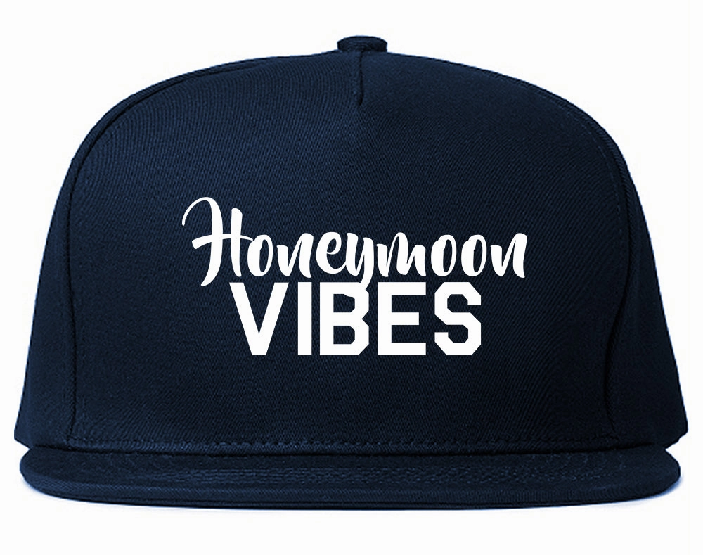 Honeymoon Vibes Wedding Mens Snapback Hat