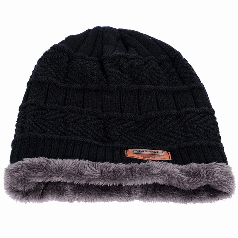 Hong Weizz Knitted Lined Beanie