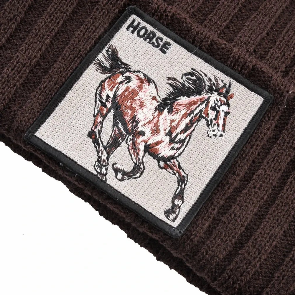 Horse Knitted Beanie