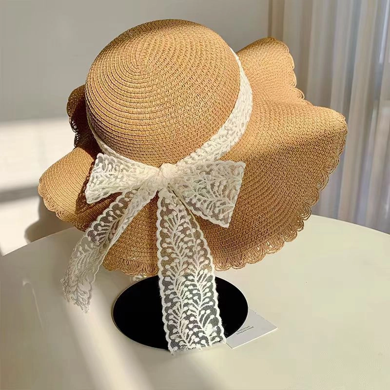 Hot Lace Wide-Brim Sun Hat