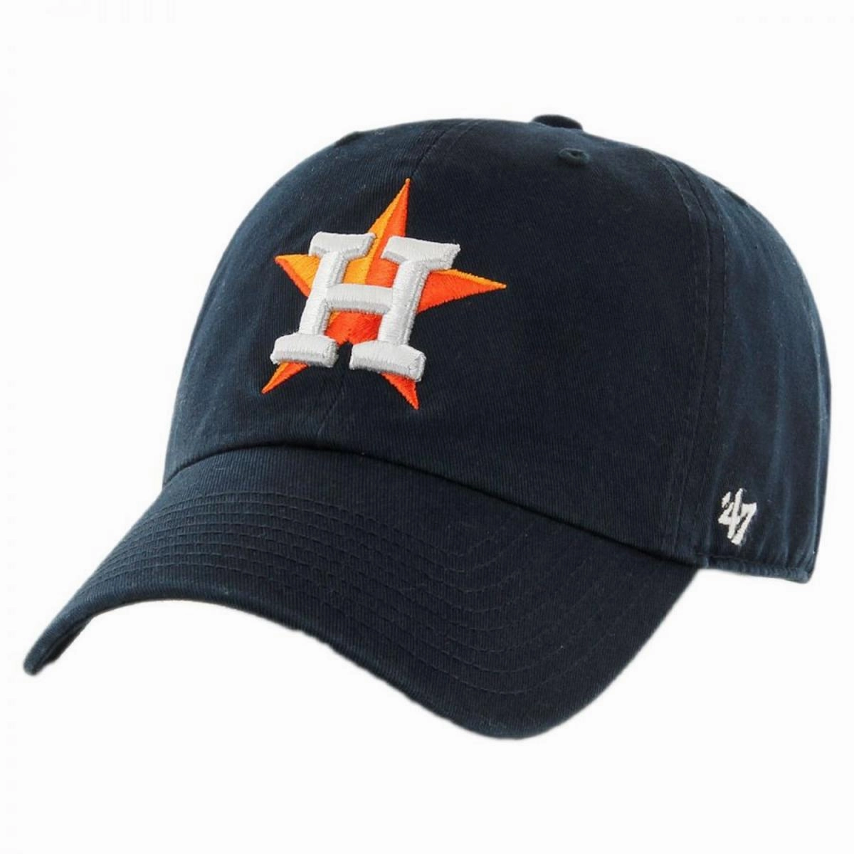 Houston Astros MLB Clean Up Strapback Baseball Cap Dad Hat