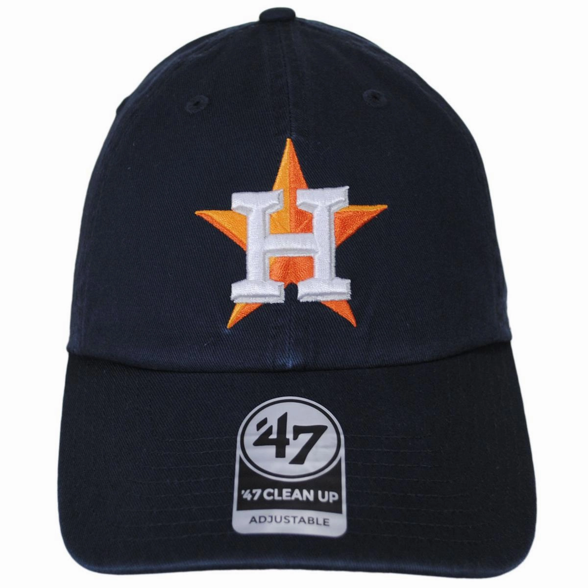 Houston Astros MLB Clean Up Strapback Baseball Cap Dad Hat