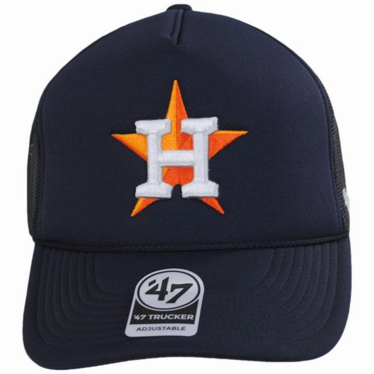 Houston Astros MLB Foam Mesh Trucker Snapback Baseball Cap