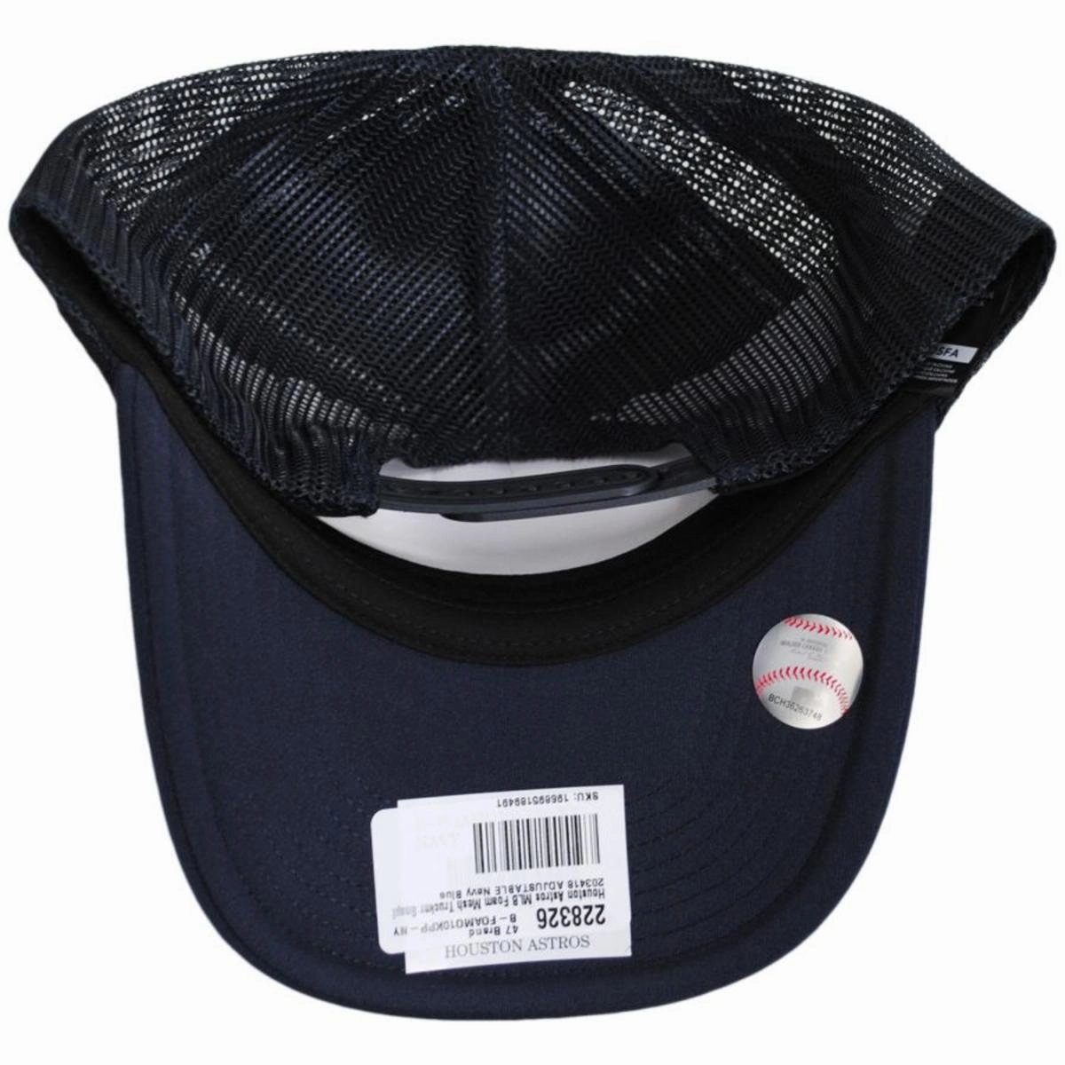 Houston Astros MLB Foam Mesh Trucker Snapback Baseball Cap