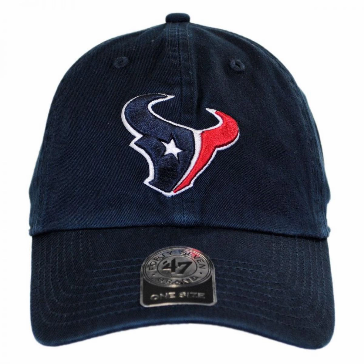 Houston Texans NFL Clean Up Strapback Baseball Cap Dad Hat