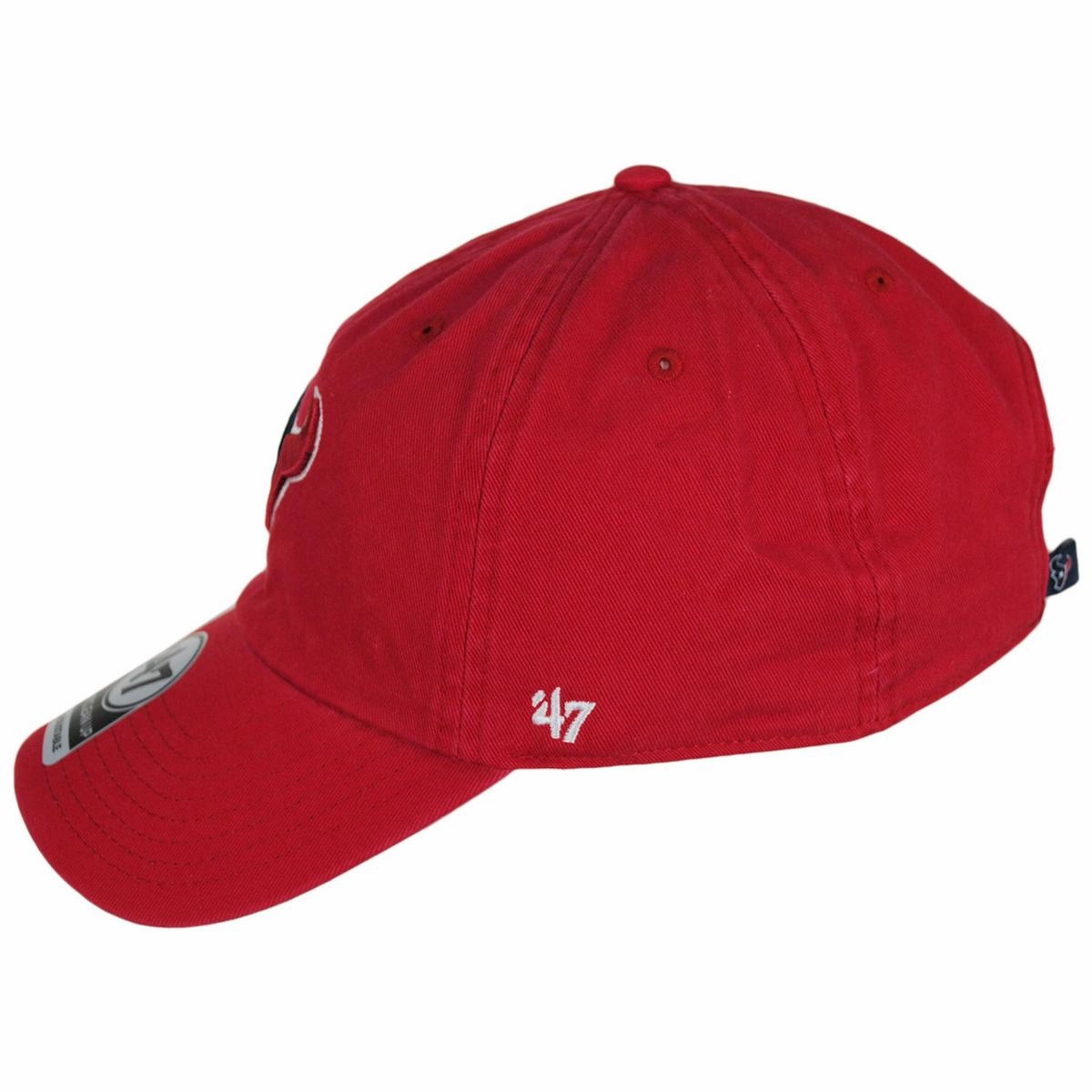 Houston Texans NFL Clean Up Strapback Baseball Cap Dad Hat