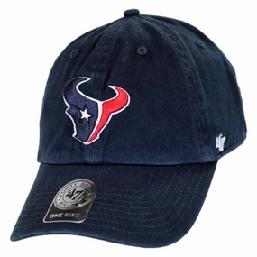 Houston Texans NFL Clean Up Strapback Baseball Cap Dad Hat