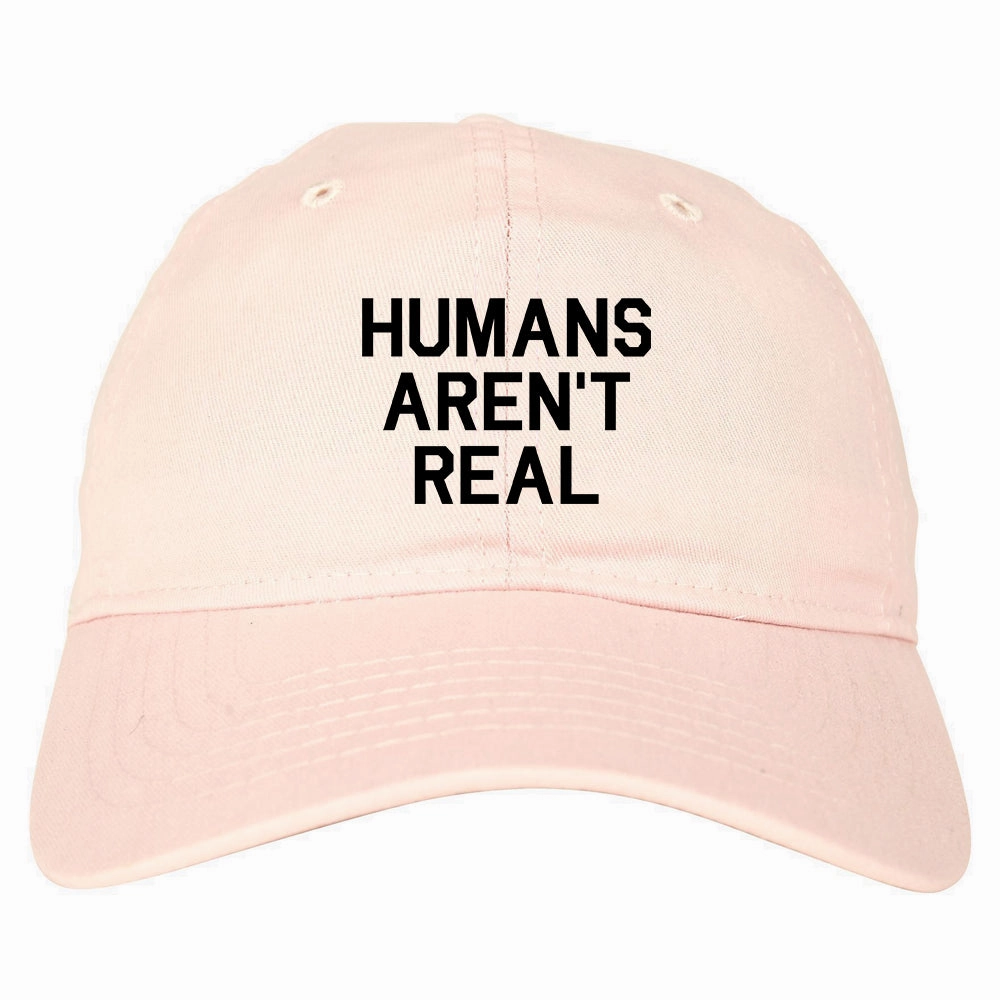Humans Arent Real Tie Dye Hippie Rave Mens Dad Hat