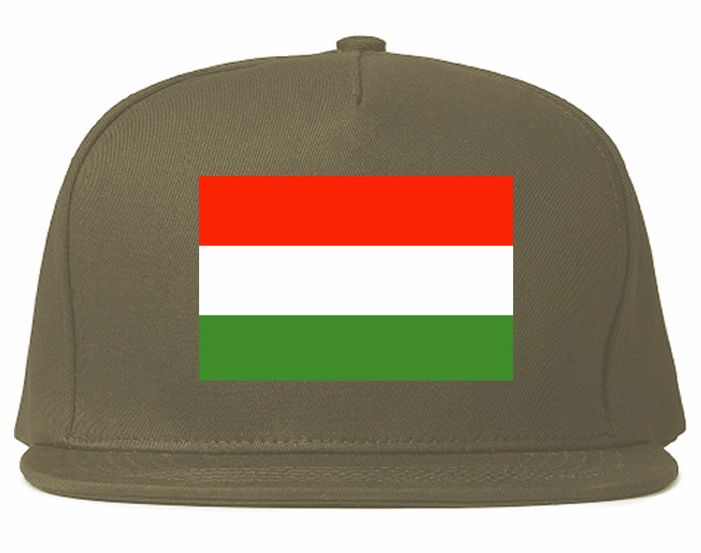 Hungary Flag Country Printed Snapback Hat Cap