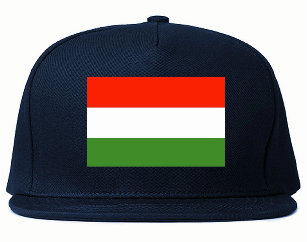 Hungary Flag Country Printed Snapback Hat Cap