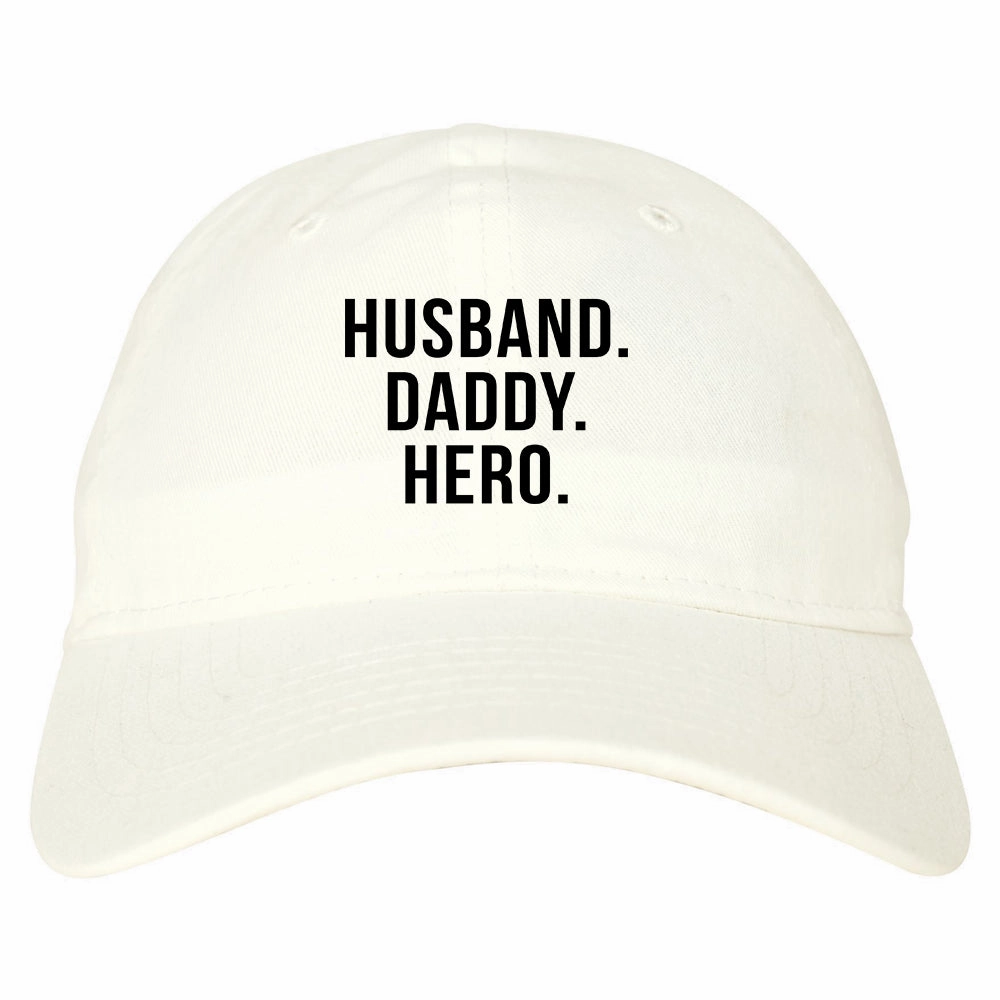 Husband Dad Hero Mens Dad Hat