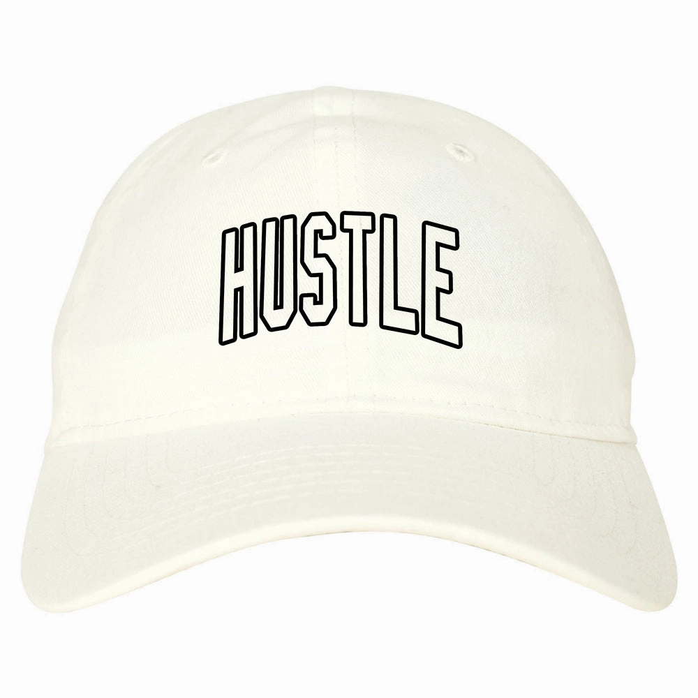Hustle Outline Mens Dad Hat