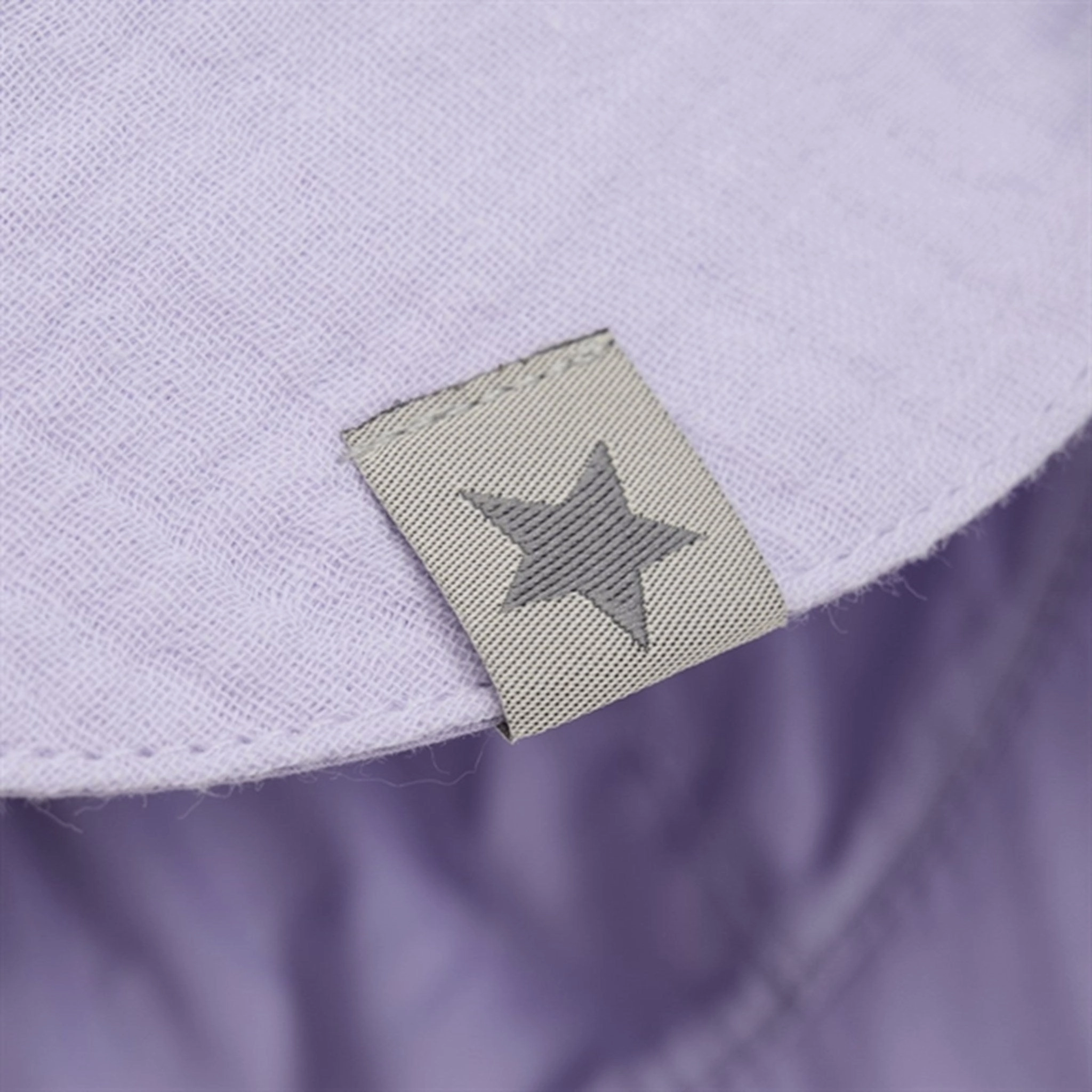 Huttelihut Summer hat w. Ears Muslin Orchid Petal
