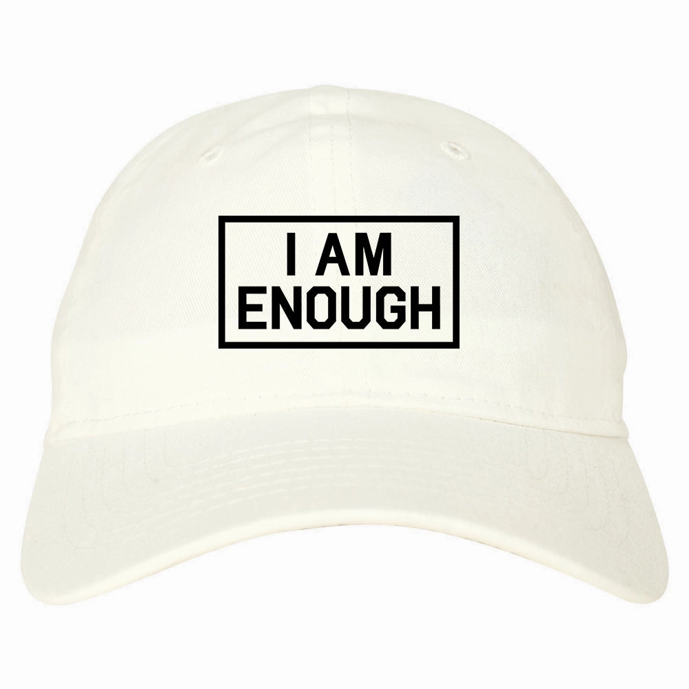 I Am Enough Inspirational Mens Dad Hat Baseball Cap