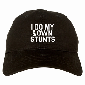 I Do My Own Stunts Broken Arm Mens Dad Hat Baseball Cap