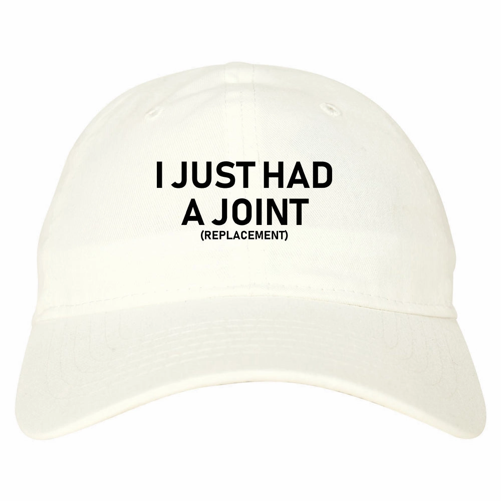 I Just Had A Joint Funny Hip Shoulder Knee Surgery Mens Dad Hat