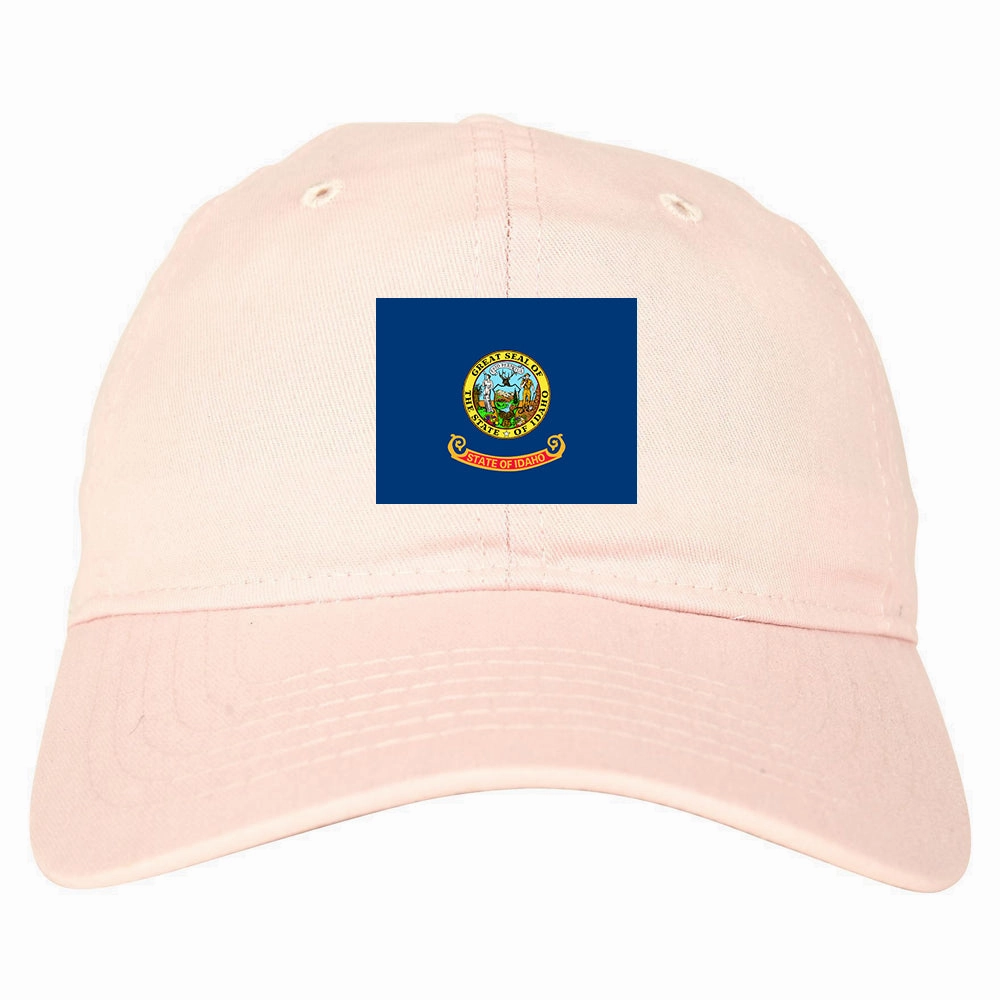 Idaho State Flag ID Chest Mens Dad Hat