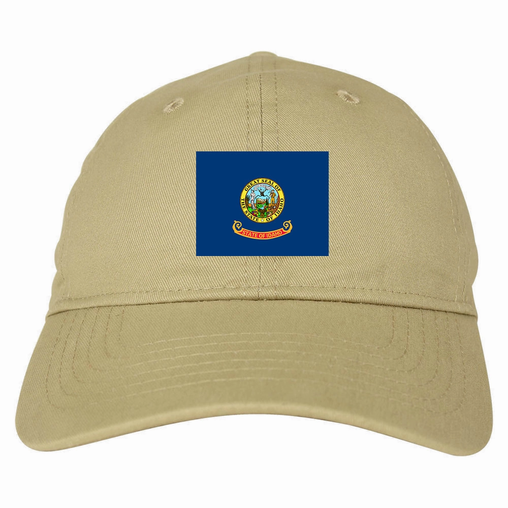 Idaho State Flag ID Chest Mens Dad Hat