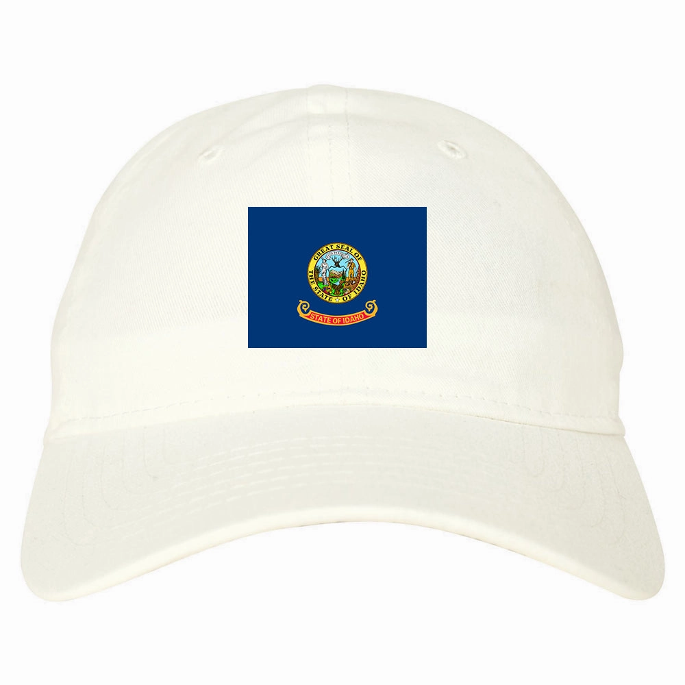 Idaho State Flag ID Chest Mens Dad Hat
