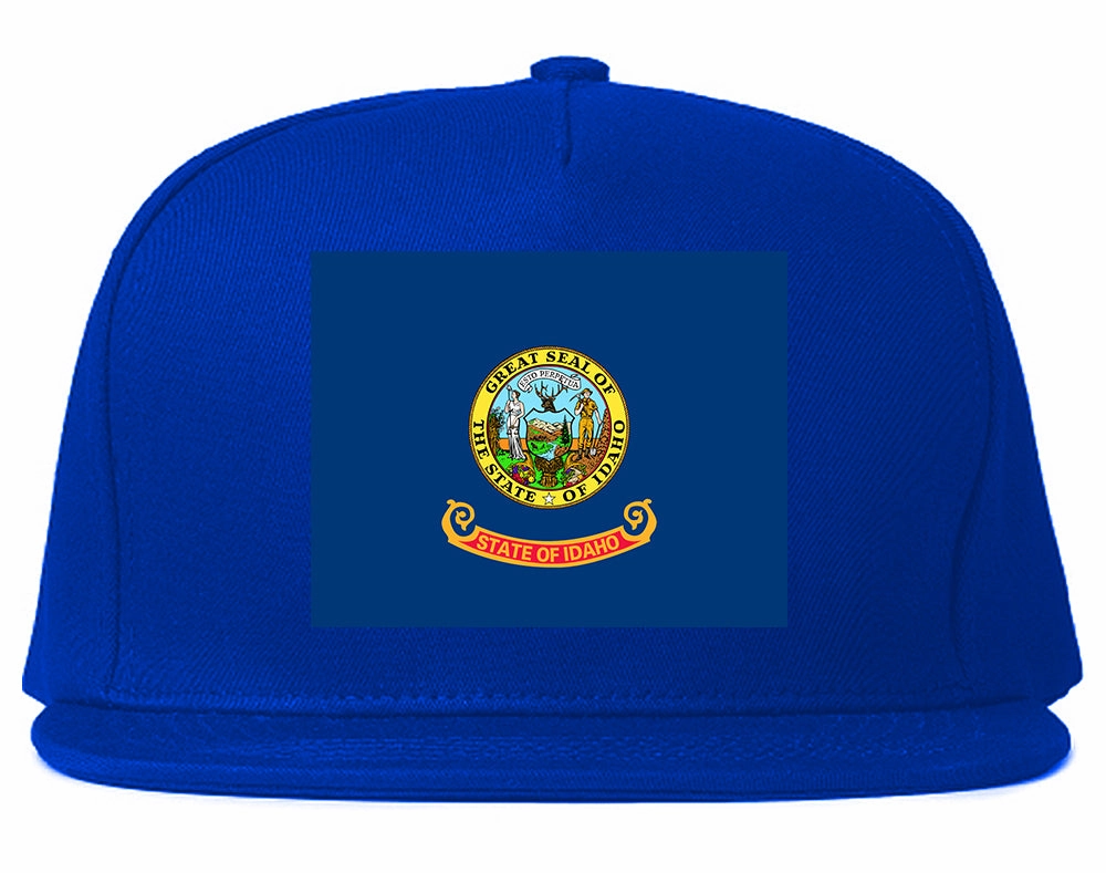 Idaho State Flag ID Chest Mens Snapback Hat