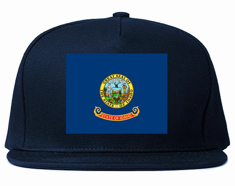 Idaho State Flag ID Chest Mens Snapback Hat