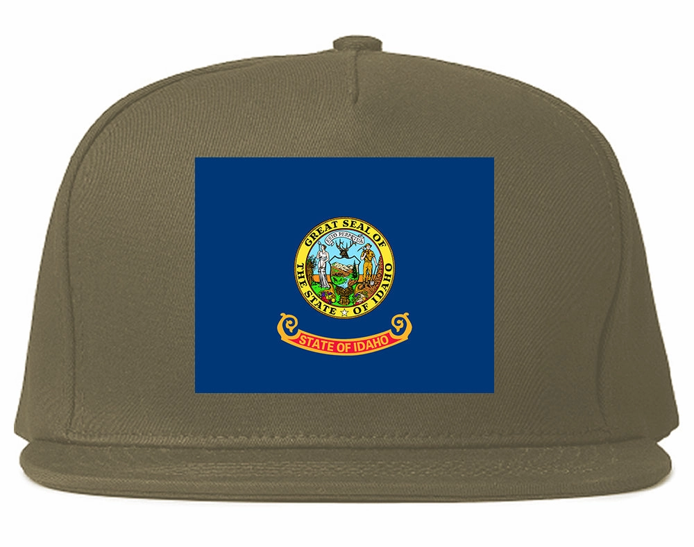 Idaho State Flag ID Chest Mens Snapback Hat