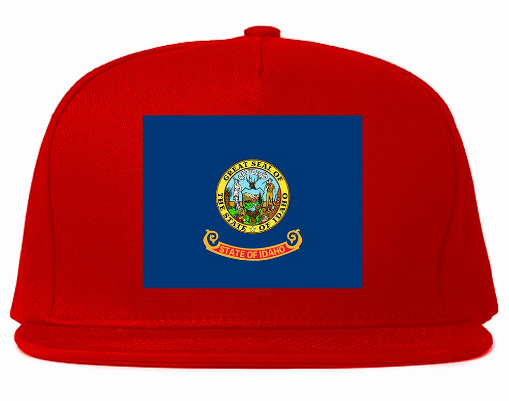 Idaho State Flag ID Chest Mens Snapback Hat