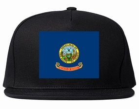 Idaho State Flag ID Chest Mens Snapback Hat