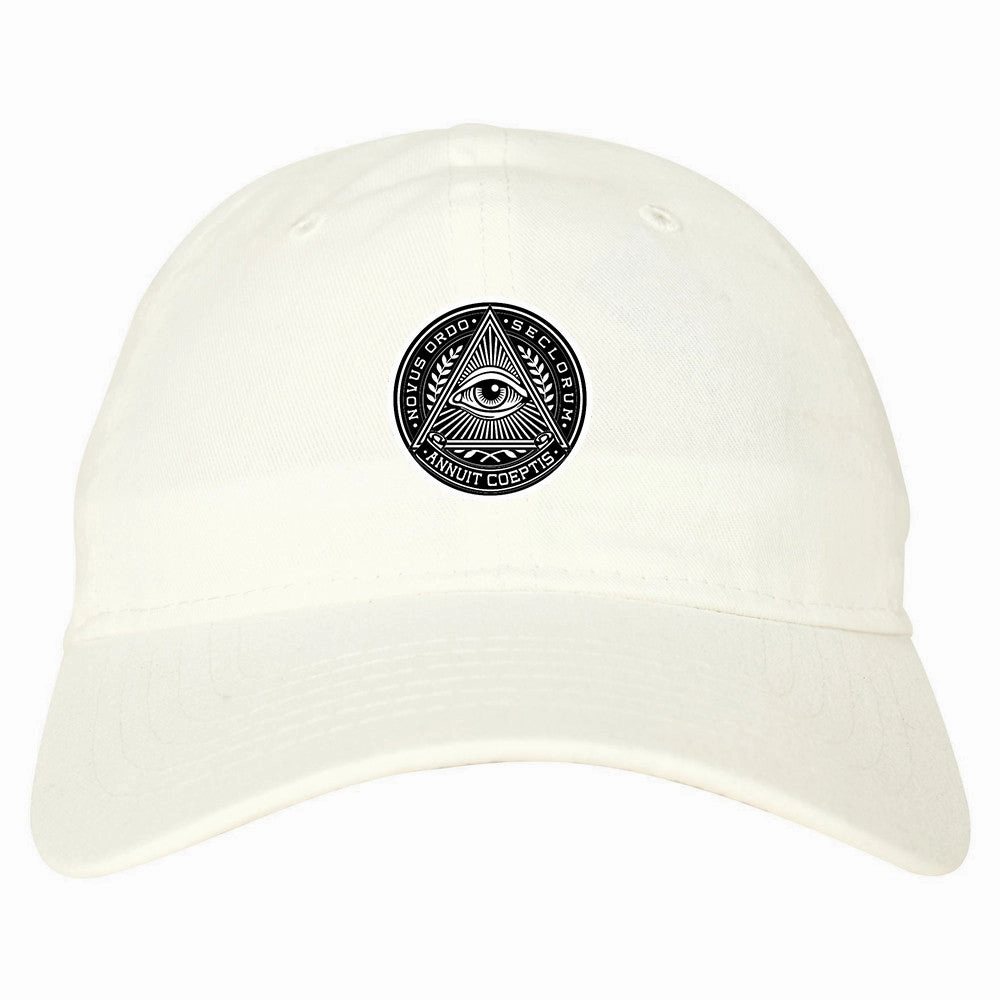 Illuminati Eye Triangle Dad Hat