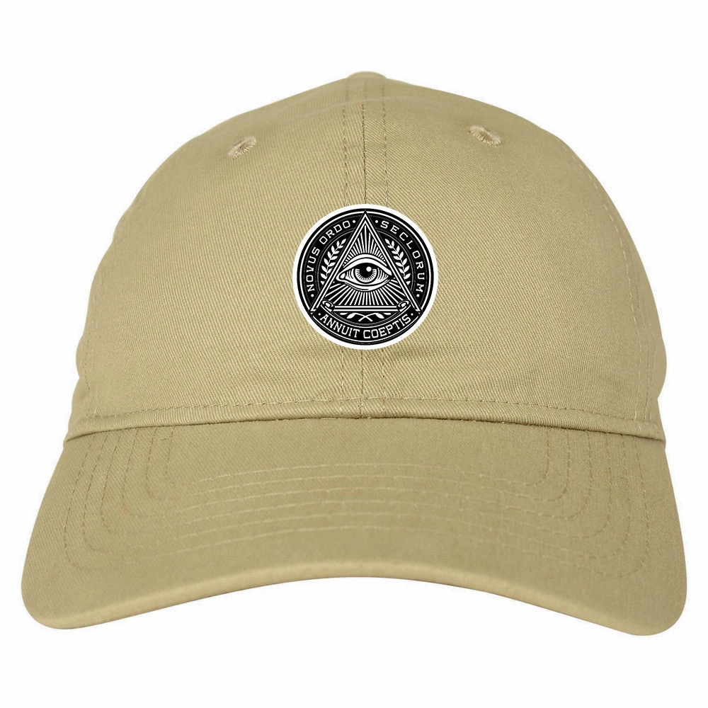 Illuminati Eye Triangle Dad Hat