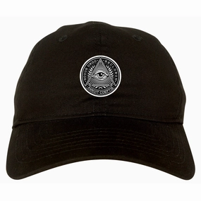 Illuminati Eye Triangle Dad Hat