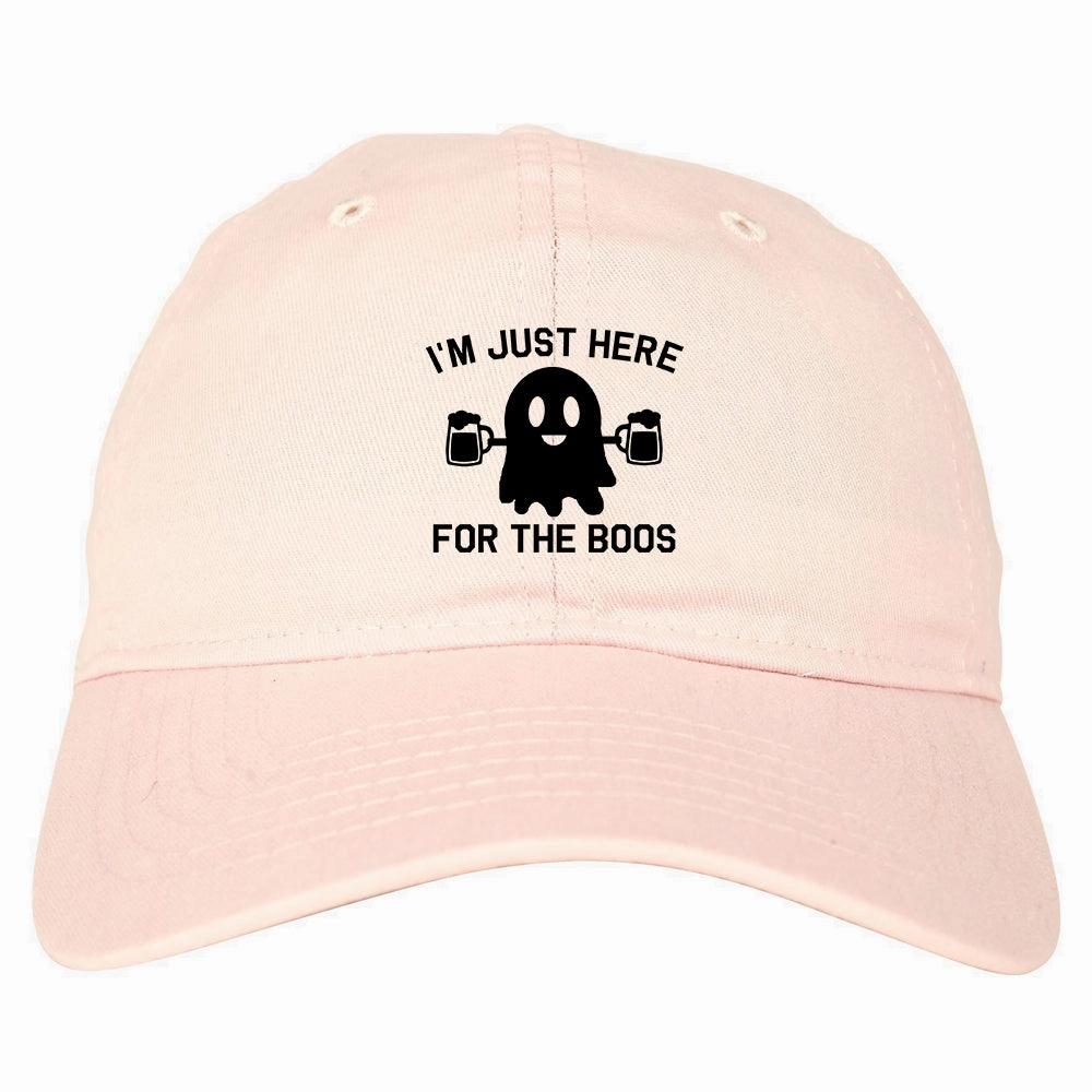 Im Just Here For The Boos Halloween Mens Dad Hat Baseball Cap