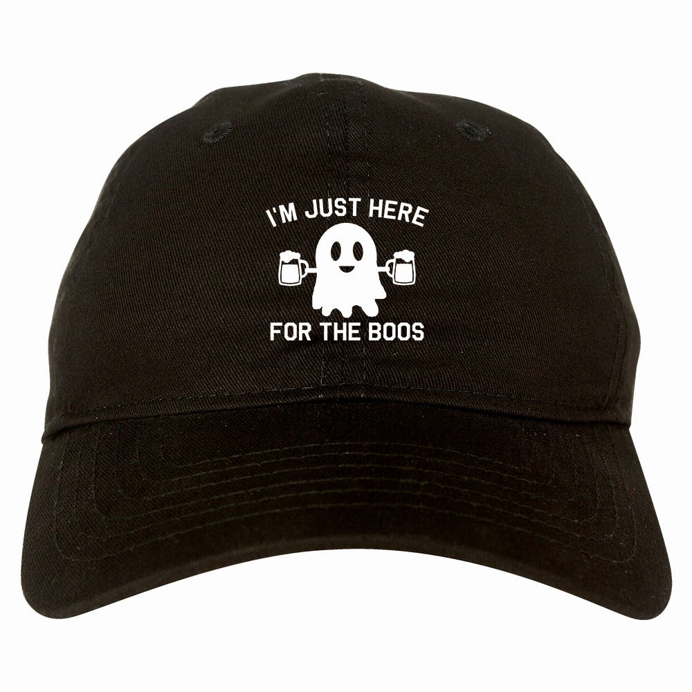 Im Just Here For The Boos Halloween Mens Dad Hat Baseball Cap