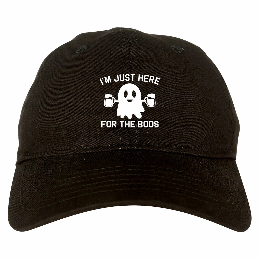 Im Just Here For The Boos Halloween Mens Dad Hat Baseball Cap