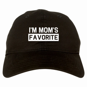 Im Moms Favorite Funny Son Mens Dad Hat