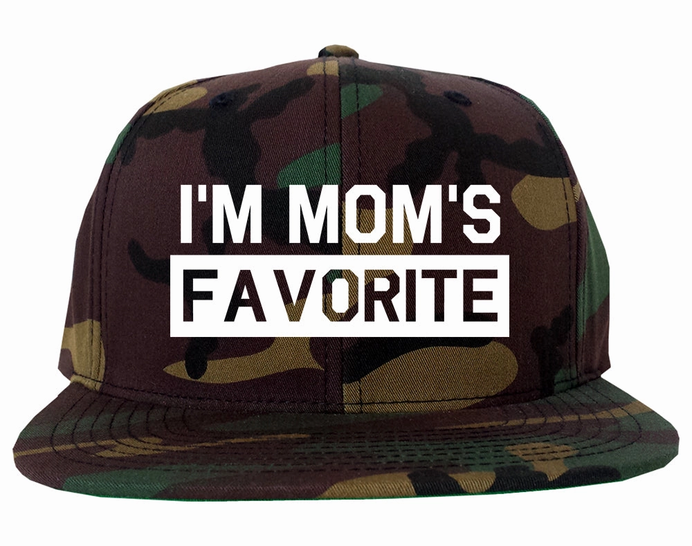 Im Moms Favorite Funny Son Mens Snapback Hat
