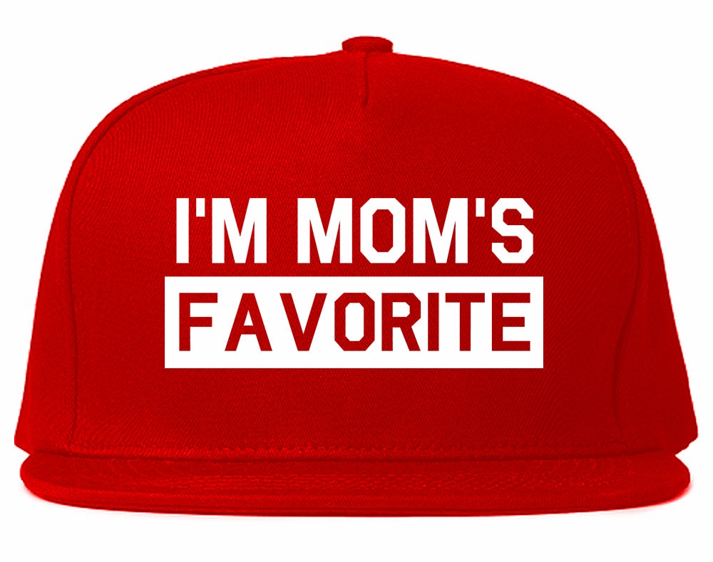 Im Moms Favorite Funny Son Mens Snapback Hat