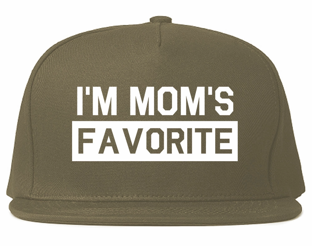 Im Moms Favorite Funny Son Mens Snapback Hat
