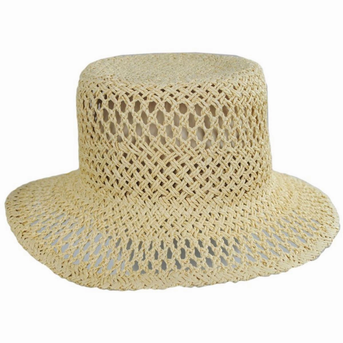 In The Clouds Toyo Straw Bucket Hat