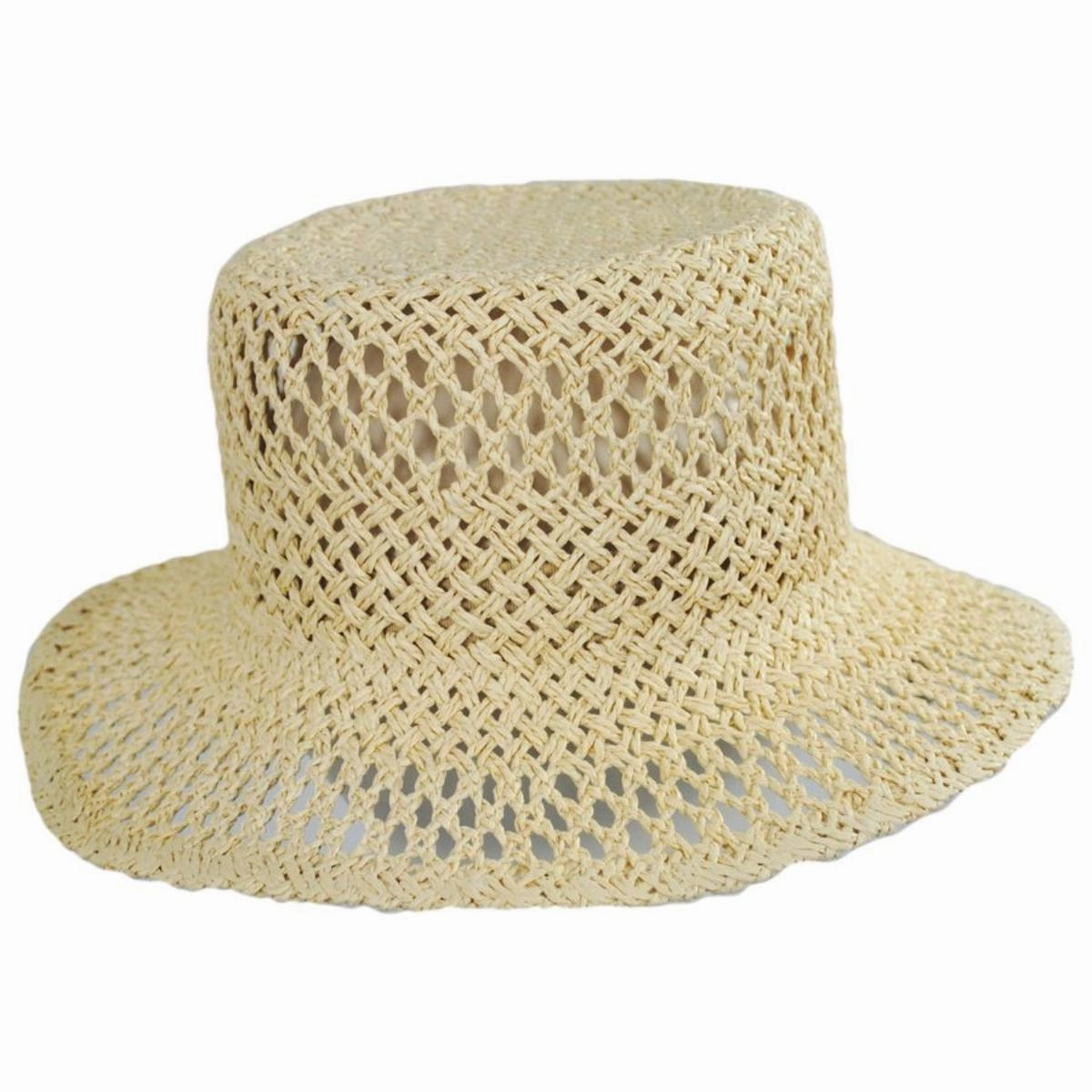 In The Clouds Toyo Straw Bucket Hat