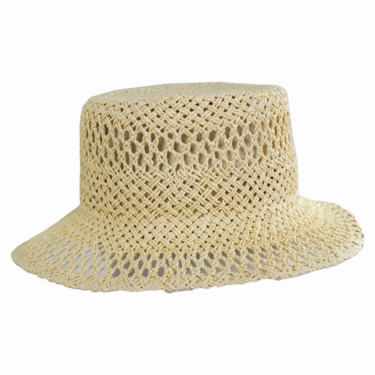 In The Clouds Toyo Straw Bucket Hat