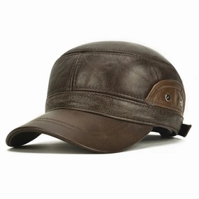 Indiana Genuine Leather Baseball Cap