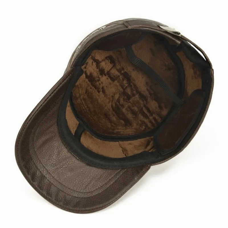Indiana Genuine Leather Baseball Cap