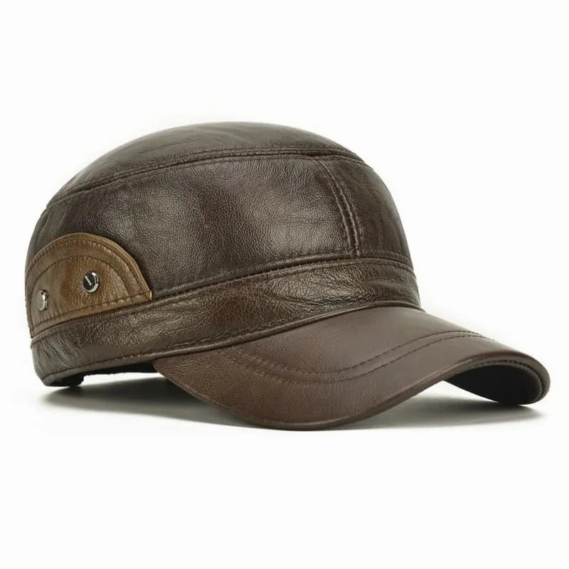 Indiana Genuine Leather Baseball Cap