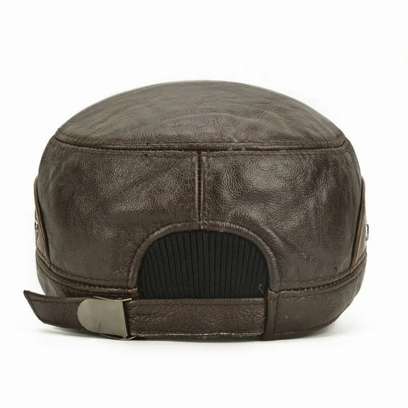 Indiana Genuine Leather Baseball Cap