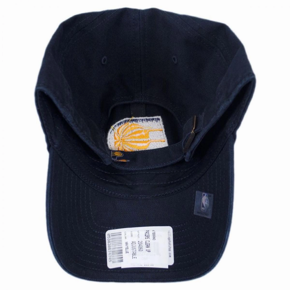 Indiana Pacers NBA Clean Up Strapback Baseball Cap Dad Hat
