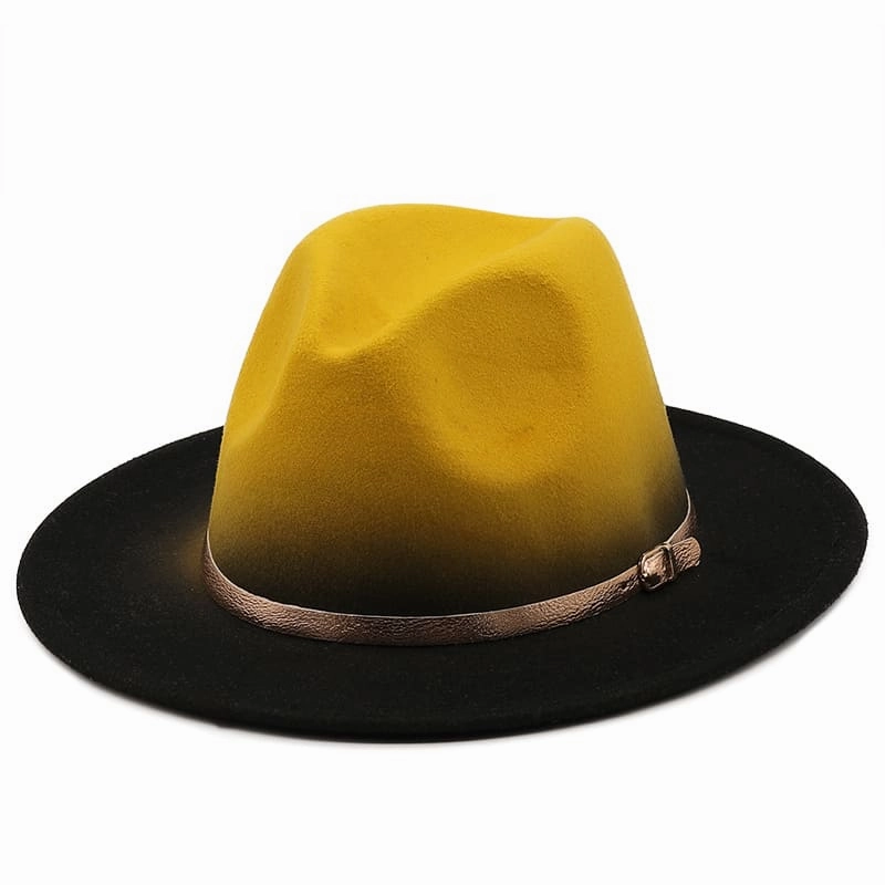 Indie Color Gradient Fedora Hat