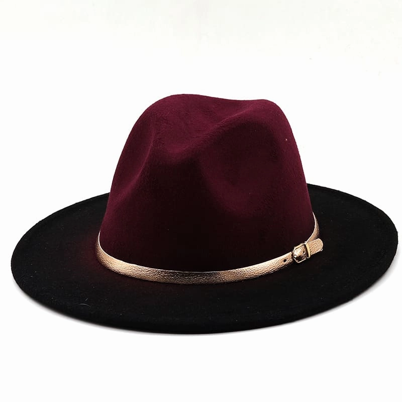Indie Color Gradient Fedora Hat