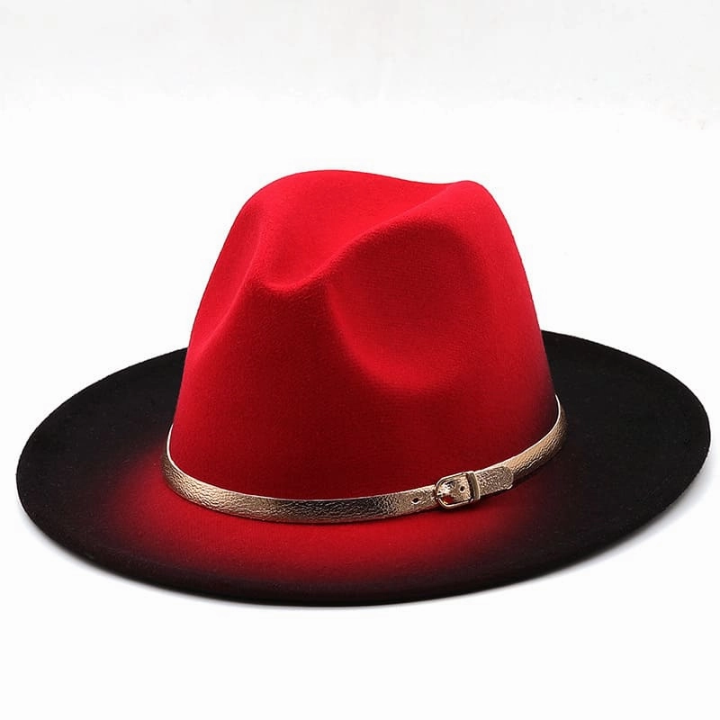 Indie Color Gradient Fedora Hat