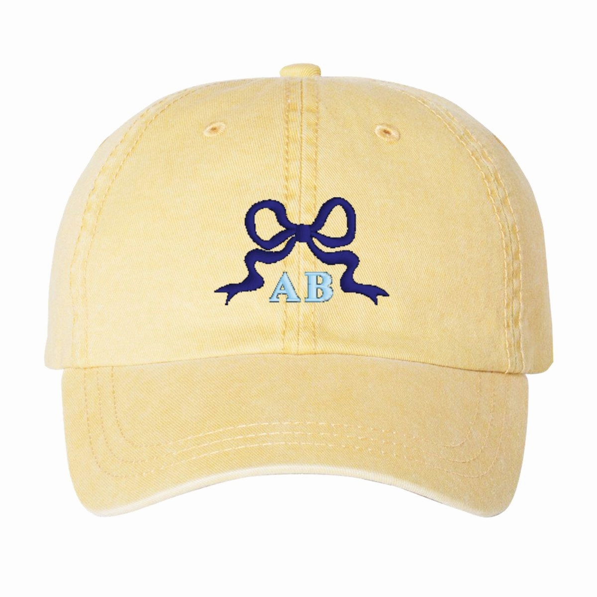 Initialed 'Tiny Bow' Baseball Hat